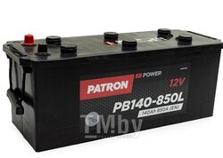 Аккумулятор PATRON POWER 12V 140AH 850A (L+) B3 513x189x223mm 34,1kg PATRON PB140-850L