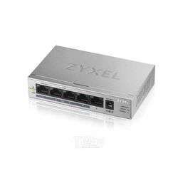 Неуправляемый коммутатор Gigabit Ethernet PoE+, 5xGE (4xPoE+) ZyXEL GS1005HP-EU0101F