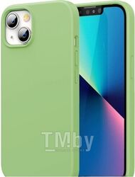 Накладка силиконовая UGREEN Silky Silicone Protective Case for iPhone 13 LP544 (Green) 90255