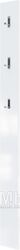 Вешалка для одежды ТриЯ Даллас с крючками (эмаль/белый глянец)
