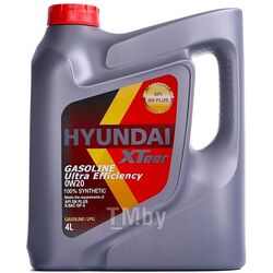 Моторное масло HYUNDAI XTEER Gasoline Ultra Efficiency 0W20 4L API SN PLUS ILSAC GF-5, Synthetic 1041121