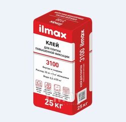 Клей для плитки повышенной фиксации ILMAX 3100 25 кг 13982