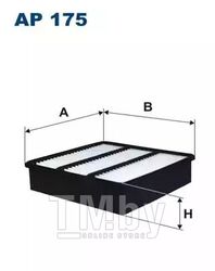 Фильтр воздушный Mitsubishi Colt 1.3i 1/96->, Lancer 1.3i 1/96-> FILTRON AP175