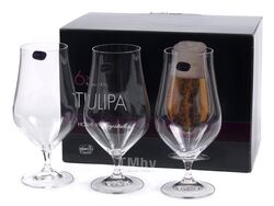 Набор бокалов для пива стеклянных "Tulipa" 6 шт. 540 мл Crystalex
