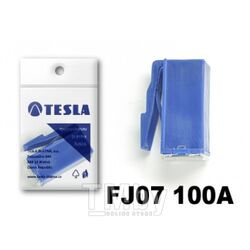 Предохранители картириджного типа 100A FJ07 serie 32V DC (5 шт) TESLA FJ07.100.005