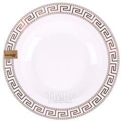 Тарелка суповая 20*2,3см с орнаментом Darvish DV-H-552-D