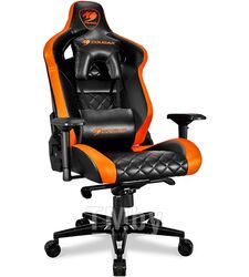 Кресло Cougar TITAN Black-Orange (черный / оранжевый)