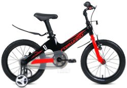Детский велосипед Forward Cosmo 16 2020-2021 / 1BKW1K7C1016 (черный/красный)
