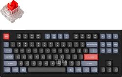 Проводная клавиатура Keychron V3 Carbon Black, RGB, Hot-Swap, Keychron K pro Red Switch (V3-B1-RU)