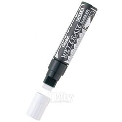 Маркер меловой "Wet erase" 10,0-15,0 мм, белый Pentel SMW56-W