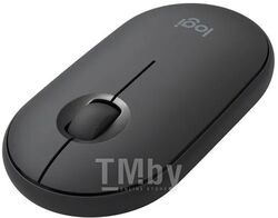 Мышь Wireless M350 Pebble темно-серый (ноутбучная радио/Bluetooth) Logitech 910-005576