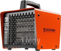 Нагреватель воздуха электр. Ecoterm EHC-02 1D (кубик, 2 кВт, 220 В, термостат, керамический элемент PTC)