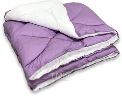 Одеяло Angellini Дуэт 8с015дб (150x205, фиолетовый/белый)