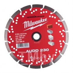 Алмазный диск MILWAUKEE AUDD 230 4932399826