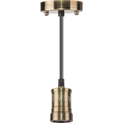 Светильник Navigator NIL-SF01-007-E27, 60Вт, 1,5м., метал. черненая бронза