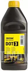 Жидкость тормозная DOT 3, 1л TEXTAR 95001200