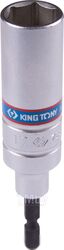 Головка для шуруповерта двенадцатигранная 1/4", 17 мм, L = 110 мм KING TONY 76C1117M
