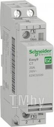 Модульный контактор CT 20A 2НО 230/250В АС 50ГЦ Schneider Electric EZ9C32220