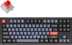 Проводная клавиатура Keychron V3 Frosted Black, RGB, Hot-Swap, Keychron K pro Red Switch (V3-A1-RU)