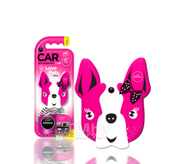 Освежитель воздуха Dog Pink Blossom Aroma Car 92563