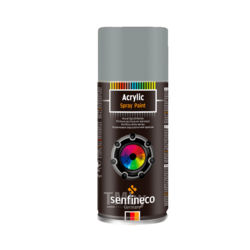 Краска-спрей акриловая цинк флакон 400 мл. Paint Acrylic Zinc Spray Senfineco 4502