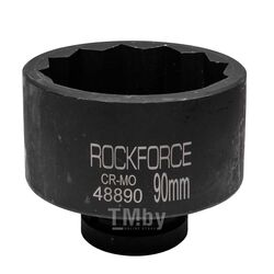 Головка ударная 1", 90мм (12гр.) RockFORCE RF-48890