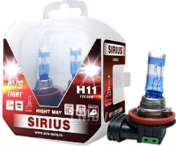 Комплект автомобильных ламп AVS Sirius Night Way A78945S (2шт)