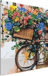 Картина по номерам PaintLine Велосипед с розами / 2036809703895