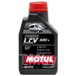Моторное масло MOTUL 5W40 (5L) POWER LCV EURO+ ACEA C3 API SN CF MB 229.51,RN0710 00,VW502(505)00 106132