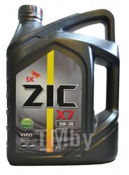Моторное масло ZIC X7 DIESEL 5W30 (1L) API SL/CF, ACEA A3/B3, A3/B4, MB 229.3, VW 502/505, GM-LL-A-025 132610