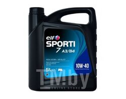 Моторное масло ELF 10W40 SPORTI 7 (5L) API SL/CF, ACEA A3/B4 208442