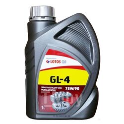 Масло трансмиссионное Трансмиссионное полусинтетическое масло API GL-4 LOTOS SEMISYNTETIC GEAR OIL GL-4 75W-90 1L