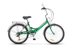 Велосипед STELS 24" Pilot 750 6-ск. Z010 Зеленый LU081474