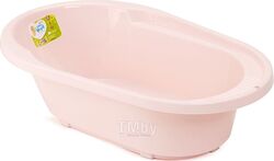 Ванночка детская со сливом Cool, розовый пастельный, LITTLE ANGEL (размер: 82х54х25 см)