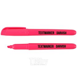 Текстмаркер розовый Darvish DV-2778-08