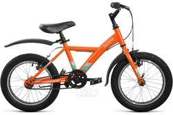Велосипед Forward Dakota 16 2022 / RBK22FW16577 (ярко-оранжевый/бирюзовый)