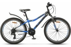 Велосипед STELS Navigator 24 410 V V010 / LU082935 (12, черный/синий)