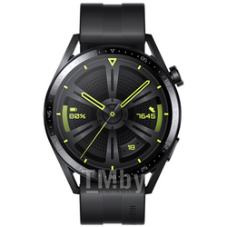Смарт-часы Huawei Watch GT 3 Black Stainless Steel Case JPT-B29