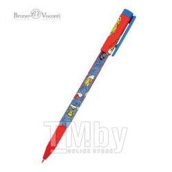 Ручка шариковая "FunWrite. Кеды разноцветные" 0,5мм, синяя Bruno Visconti 20-0212/27