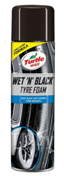 Пена для очистки и чернения резины Wet N Black Tyre Foam 500мл Turtle Wax 53166
