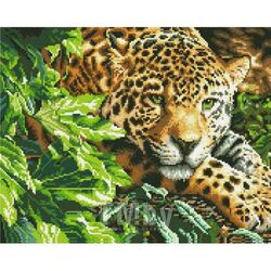 Алмазная мозаика 40*50см "Красивый леопард" MENGLEI ND1
