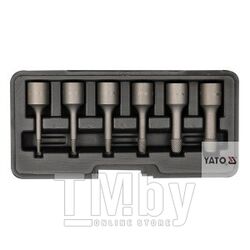 Набор экстракторов для шпилек 3/8" 2-10мм (6пр.) HRC 49-52 Yato YT-0623