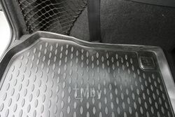 Коврик автомобильный резиновый в багажник LADA Largus, 2012-> ун. длин. 7 мест. (полиуретан) ELEMENT NLC5226G12