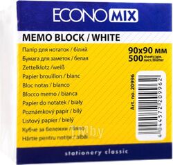 Блок для записей Economix 20996 (белый)