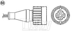 Лямбда-зонд OTA7H-3A1 BMW E34 2.0 89- NGK 1932