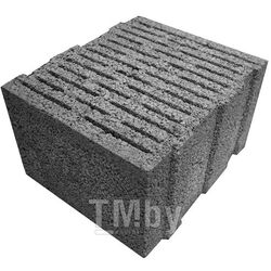 Блок керамзитобетонный щелевой 340x400x240 (поддон 45 шт.) ТермоКомфорт