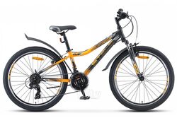 Велосипед STELS Navigator 24 410 V V010 / LU082936 (12, черный/желтый)