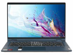 Ноутбук Lenovo IdeaPad Flex 5 14ALC05 (82HU00E1RU) 14" FHD IPS 250N / Ryzen 7 5700U / 16GB / SSD512GB / AMD Radeon / FingerPrint / Backlit / Win10Home / Abyss Blue