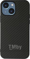 Чехол-накладка G-Case Для iPhone 14 (черная кожа)