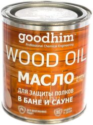 Масло для древесины GoodHim Для защиты полков в бане и сауне (металл, 750мл)